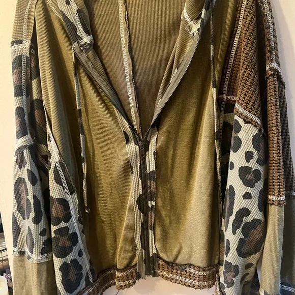 POL NEW Waffle hoodie - Picture 3 of 15